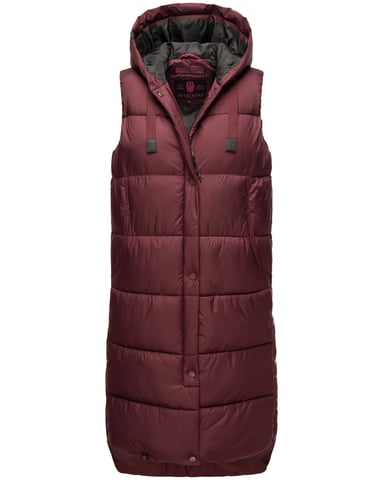 Marikoo Sayorii women’s winter vest – long, warm & hooded