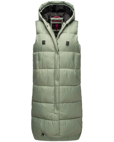 Marikoo Sayorii women’s winter vest – long, warm & hooded