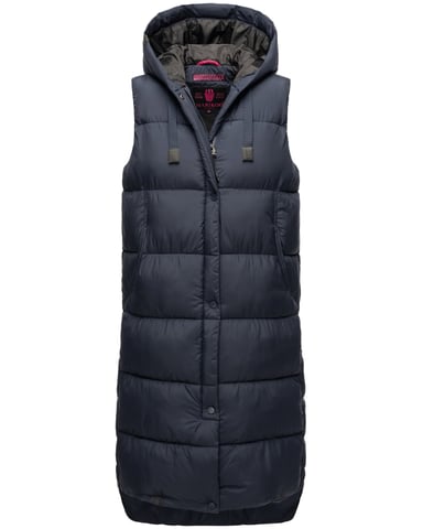 Marikoo Sayorii women’s winter vest – long, warm & hooded