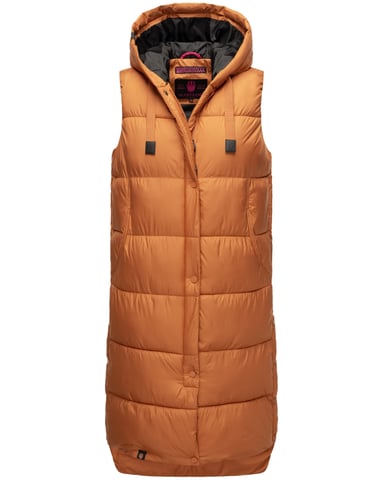 Marikoo Sayorii women’s winter vest – long, warm & hooded