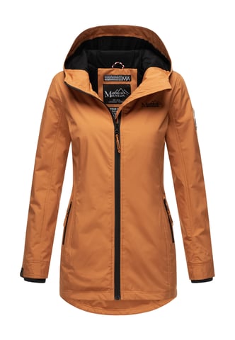 Marikoo women’s transitional jacket Honigbeere with hood