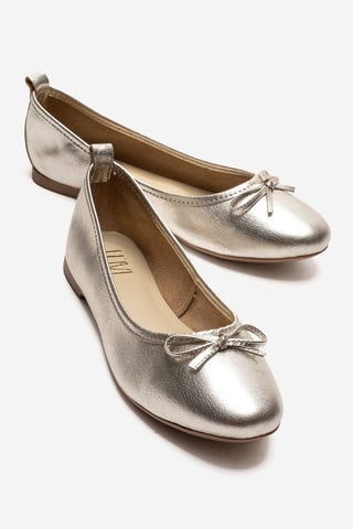 Florence Leather Ballerina Flats
