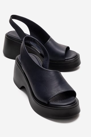 ROY Leather Wedge Sandal (Women)