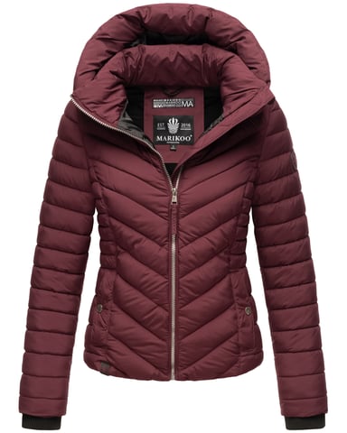 Marikoo women’s quilted jacket Kagomee with hood