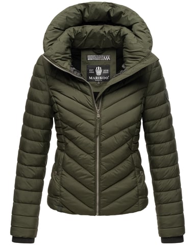 Marikoo women’s quilted jacket Kagomee with hood