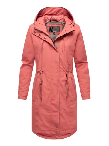 Marikoo long women's mid-season jacket with teddy lining – Megumii