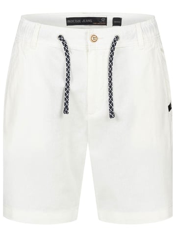 Indicode men’s shorts INBow linen-cotton blend with drawstring – light & breathable