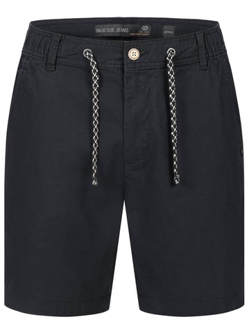 Indicode men’s shorts INBow linen-cotton blend with drawstring – light & breathable