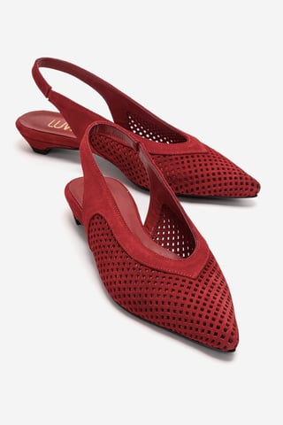 Lieve Leather Slingback Pump (Women)