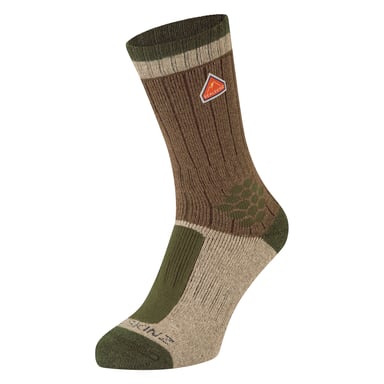 Gerecycleerde Wol Mid Kleurblok Wand socks voor Mannen en Vrouwen