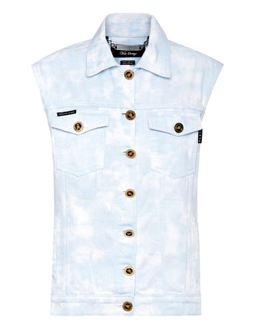 Denim Vest Oversize