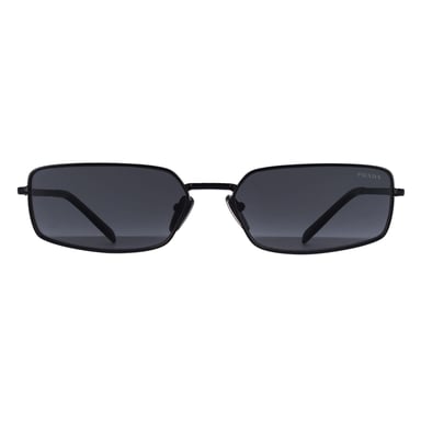 Prada PRA60S 1AB5S0 zwarte donkergrijze zonnebril