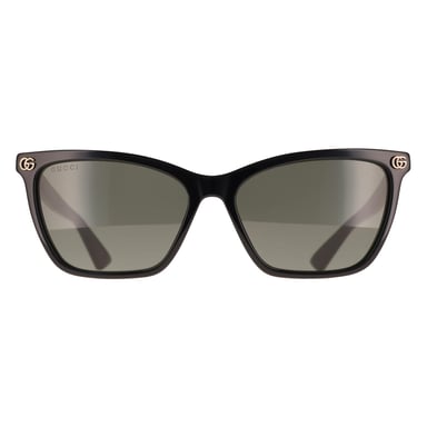 Gucci GG2111S 001 zwart grijze zonnebril