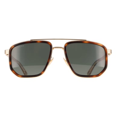 Gucci GG2073S 003 goud havana groen zonnebril