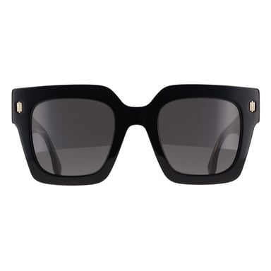 Fendi FE40101I Fendi Roma 01A glanzend zwart rookgrijs zonnebril
