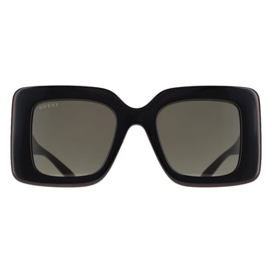 Gucci GG2025S 001 zwart grijze zonnebril