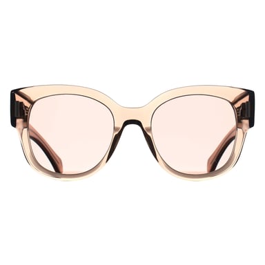 Salvatore Ferragamo SF2007S 260 transparant nude roze bruin zonnebril