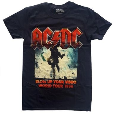 AC/DC Childrens/Kids Blow Up Your Video T-Shirt (Black)