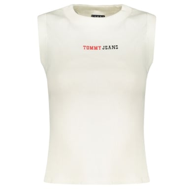 Tommy Hilfiger White Cotton Women's Tank
