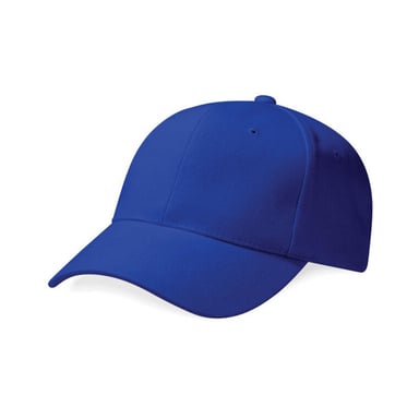 Beechfield Unisex Adult Pro-Style Heavy Brushed Cotton Baseball Cap (Bright Royal Blue)