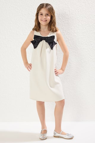 KIDS Girls Plain Regular Spaghetti strap Casual Regular Dress