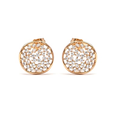 Luxenter Fáinní Zirconia Geal le bailchríoch óir bhuí 18k - Oshue