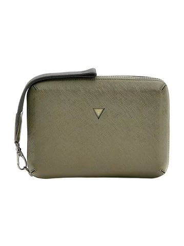 Guess Men's Modena Saffiano Toiletry Bag