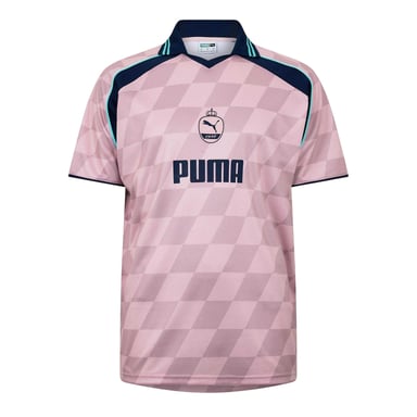 Puma Mens Checkerboard Performance T-Shirt (Mauve)