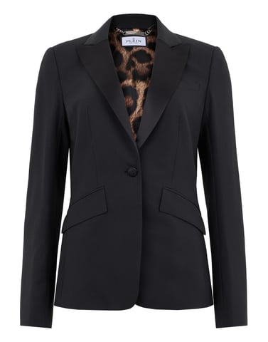 Single Breasted Fit Blazer Skull