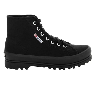 Superga Womens/Ladies 2341 Alpina Canvas High-top Shoes (Black)