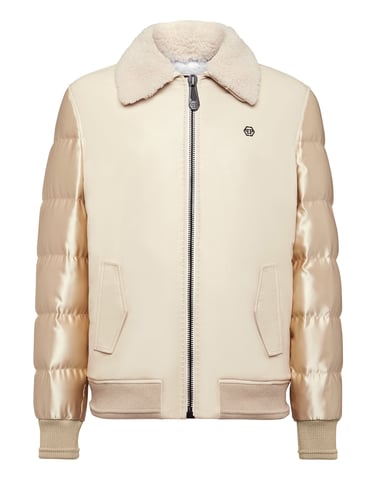 Leather Bomber