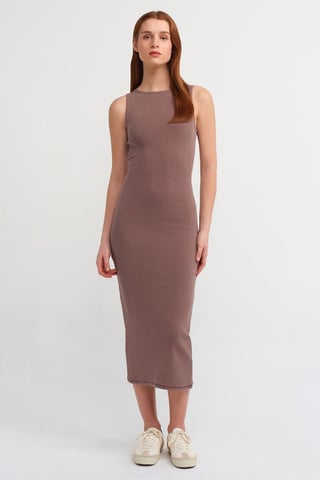 Sleeveless Bodycon Midi Dress