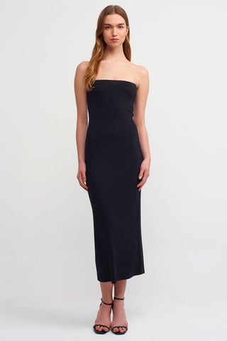 Off-shoulder Midi Bodycon Klänning