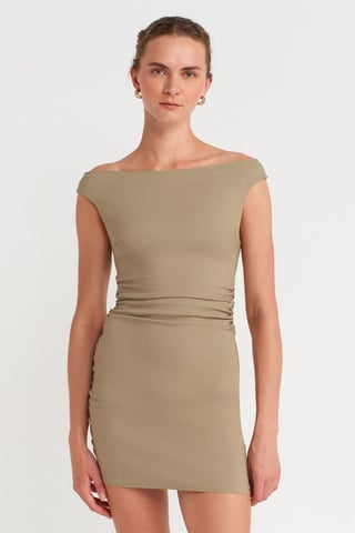 Bodycon Mini Bardot Klänning