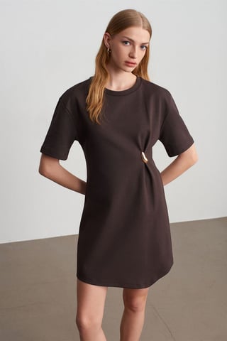 Vrouwen Mini Shift Jurk