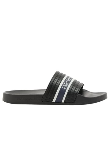 Emporio Armani Men's Eagle Slides