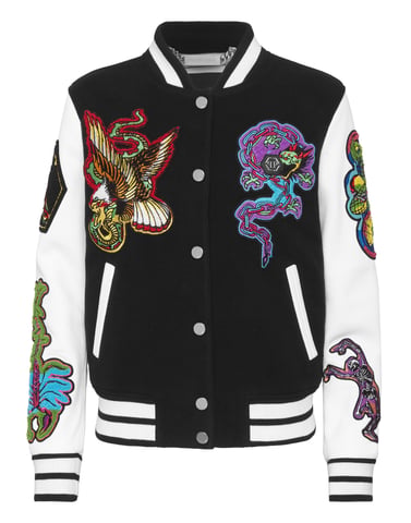 Leather Bomber Tattoo