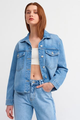 Women's Cotton Denim Shirt