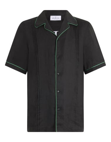 Linen Bowling Shirt Plein Tennis