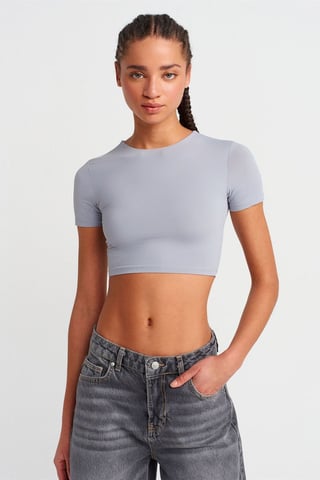 Women’s Slim Fit Crop T-Shirt
