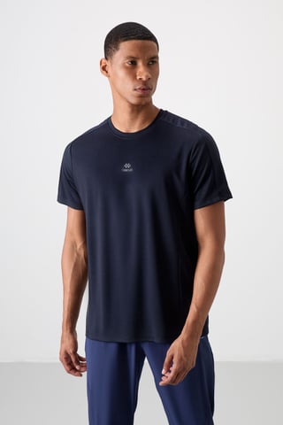 Men's Solid Crew Neck Short Sleeve T-Shirt