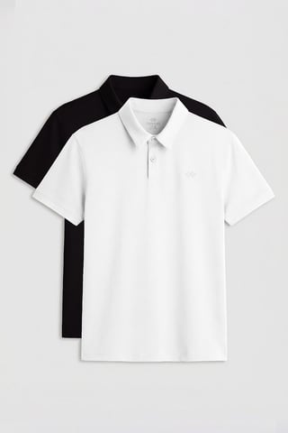 Men's Cotton-Blend Polo T-Shirt