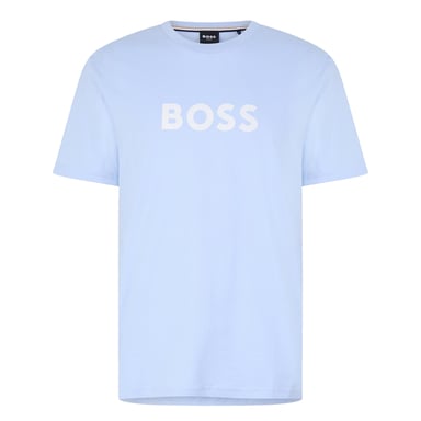 Boss Mens Hbw Logo T-Shirt (Light Blue)