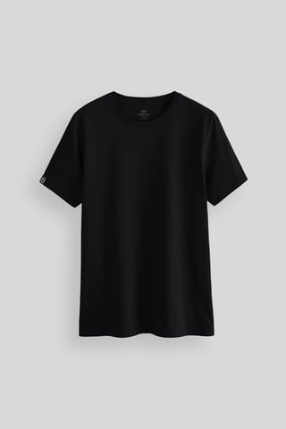 Men's Cotton Elastane Crew Neck T-Shirt