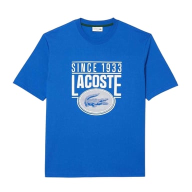 Lacoste Mens Heavy Cotton T-Shirt (Blue)