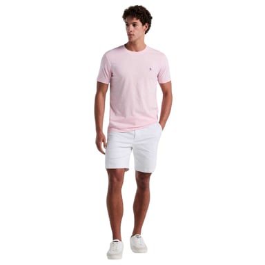Original Penguin Mens Pete Embroidered Logo T-Shirt (Pink)
