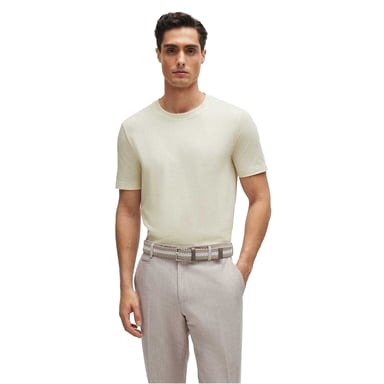 Hugo Boss Mens Boss Cotton Regular T-Shirt (White)