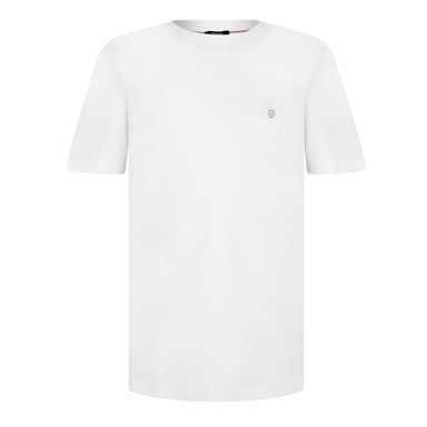 Boss Mens Taut Minimalist Logo T-Shirt (White)