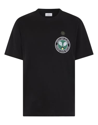 Round Neck T-Shirt Patch Tennis