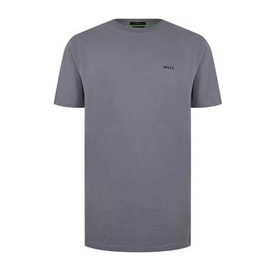 Boss Mens Logo Regular T-Shirt (Medium Grey)